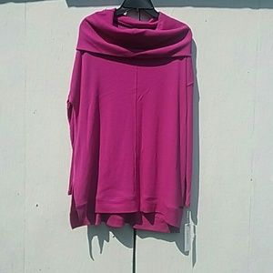 New Calvin Klein performance cowl neck sweater